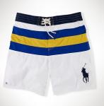 2013 shorts de plage polo ralph lauren hommes tentation polo big pony blanc